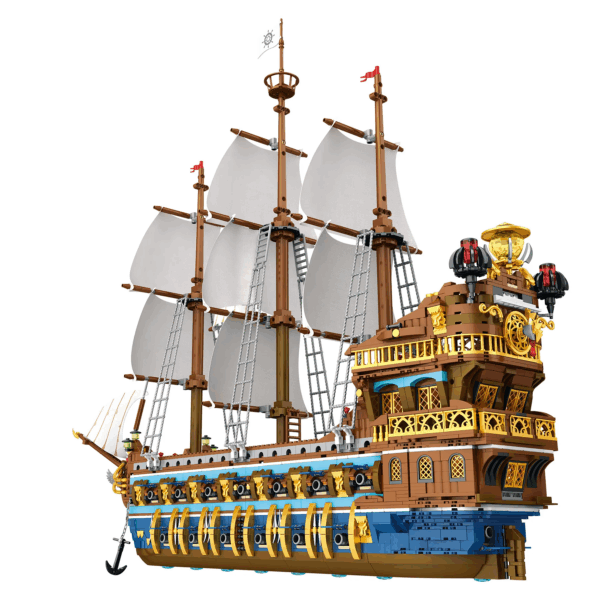 Reobrix 66011 Piratenschiff klemmbausteine