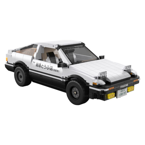 CaDA Initial D 1:12 Toyota Trueno AE86 C61024W (Initial D and Toyota Official License)