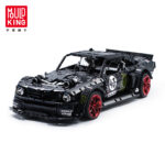 Mustang-style retro off-road vehicle brick model – MOULD KING 13108S